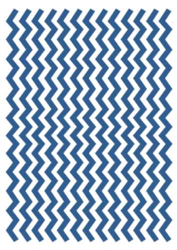 Printed Wafer Paper - Chevron Aqua - Click Image to Close